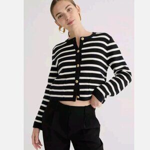NWT J Crew Emilie Sweater Lady Jacket size L